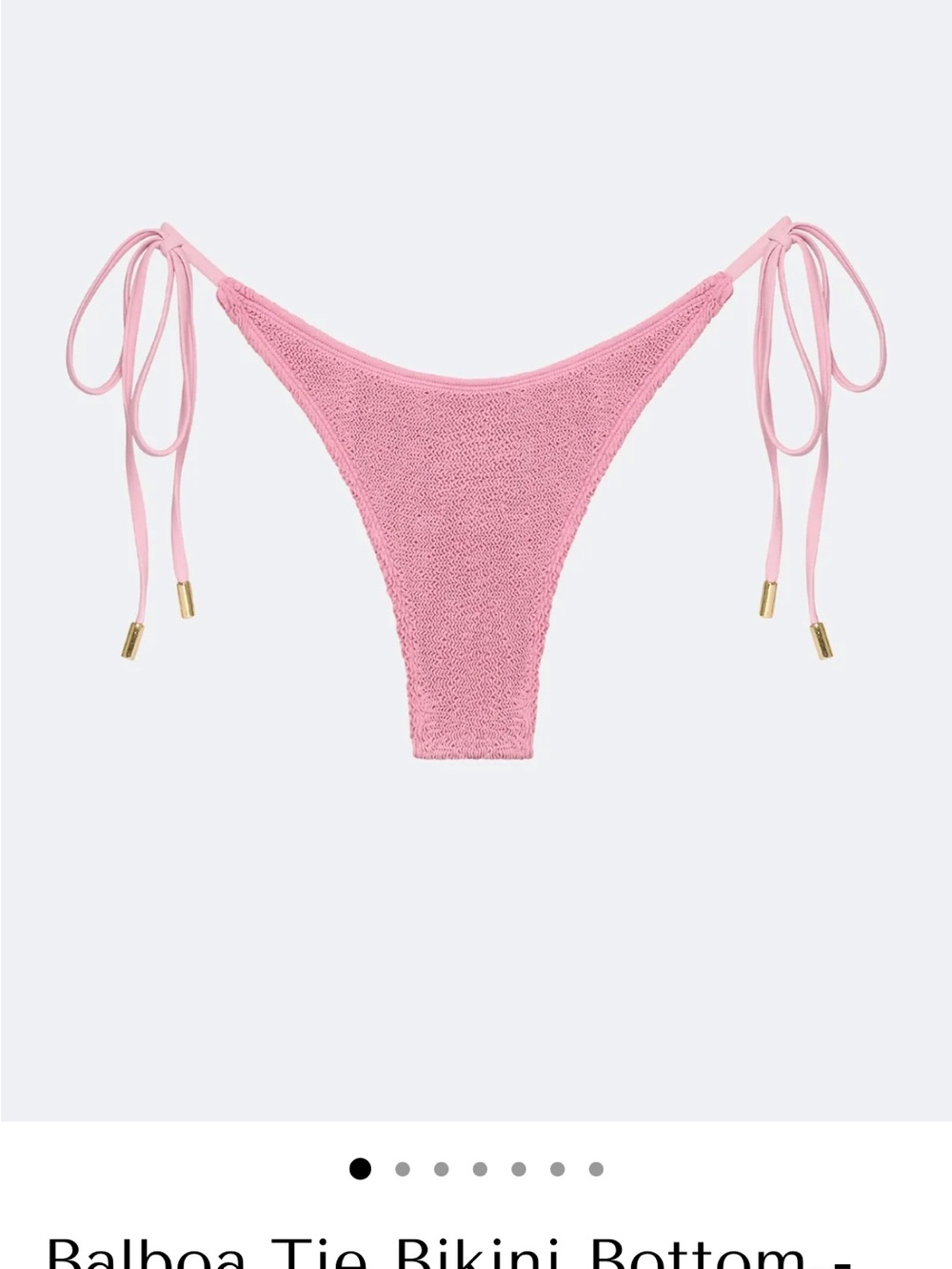 Elysiian rose pink bikini set - Picture 3 of 9
